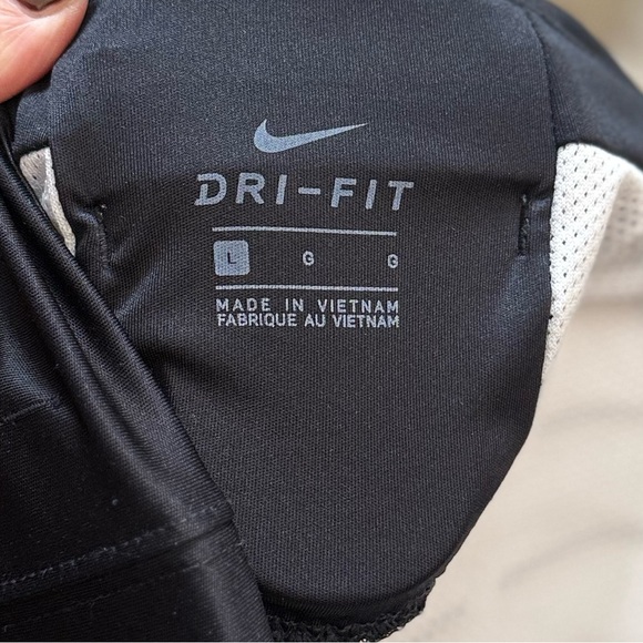 Nike Football Pants with Pads Padding Black Dri-Fit L Large - Picture 4 of 6